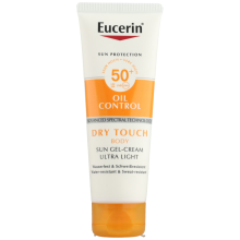 2E halve prijs: Eucerin Sun Oil Control Dry Touch Gel Crème SPF 50+ 50 ml