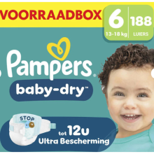 Pampers Baby Dry Luiers Maat 6 (13 18kg) 188 stuks