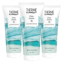 3X Therme Finn Sauna Shower Scrub 200 ml