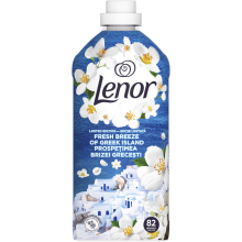 6X Lenor Wasverzachter Fresh Breeze of Greek Island 82 Wasbeurten 1722 ml