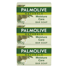 3X Palmolive Tabletzeep Moisture Care Olive & Milk 3x 90 gr