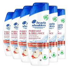 Head & Shoulders 6x Head & Shoulders Shampoo Purifying & Shiny 330 ml