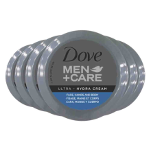 6X Dove Men+ Care Body Cream 3in1 Ultra Hydra 150 ml