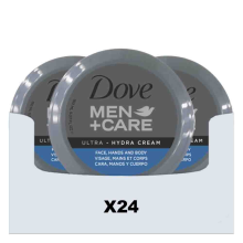 24X Dove Men+ Care Body Cream 3in1 Ultra Hydra 150 ml