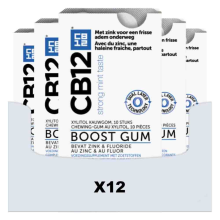 12X CB12 Boost Kauwgom 1x10 stuks