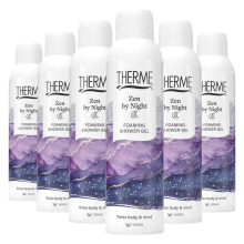 6X Therme Zen by Night Foaming Shower Gel 200 ml