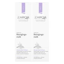 2X Zarqa Sensitive Reinigingsmelk 200 ml