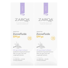 2X Zarqa Sensitive Zonnefluïde SPF 30 50 ml