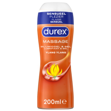 Durex 2 In 1 Massageolie en Glijmiddel Ylang Ylang 200 ml