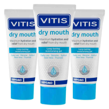 3X Vitis Droge Mond Mondgel 50 ml