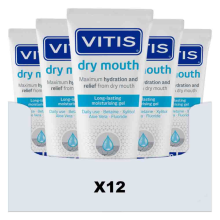 12X Vitis Droge Mond Mondgel 50 ml