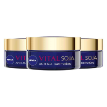 3X NIVEA Nachtcrème Soja Anti Age 50 ml