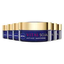 6X NIVEA Nachtcrème Soja Anti Age 50 ml