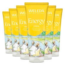 6X WELEDA Gember Douchegel Energy 200 ml