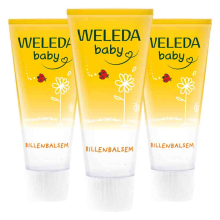 3X WELEDA Baby Calendula Billenbalsem 75 ml