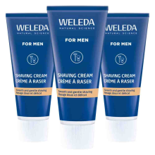 3X WELEDA Men Scheercrème 75 ml