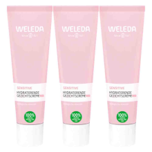 3X WELEDA Sensitive Hydraterende Gezichtscrème Light 30 ml