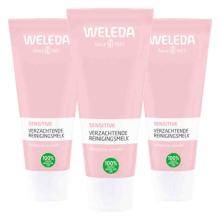 3X WELEDA Sensitive Verzachtende Reinigingsmelk 75 ml