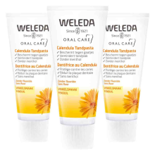 3X WELEDA Tandpasta Calendula 75 ml