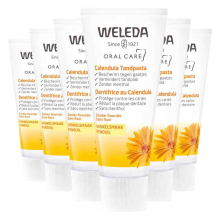 6X WELEDA Tandpasta Calendula 75 ml