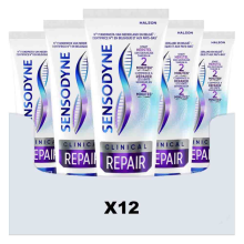12X Sensodyne Tandpasta Clinical Repair Active White 75 ml