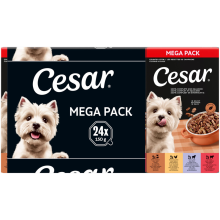 Cesar Hondenvoer Nat Classic Country Stew Kip en Beef 24x150 gr