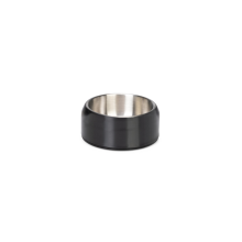 Designed by Lotte RVS Voerbak Noar Zwart 15 cm