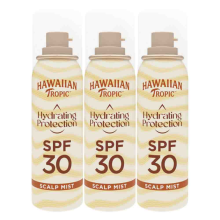 3X Hawaiian Tropic Hydrating Protection Mist SPF 30 Scalp & Hairline 60 ml