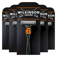 5X Wilkinson Scheerapparaat 6 Razor