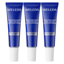 3X WELEDA Blauwe Gentiaan & Edelweiss Oog  en Lipcontourcrème 10 ml