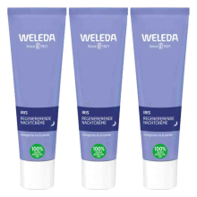 3X WELEDA Iris Regenererende Nachtcrème 30 ml