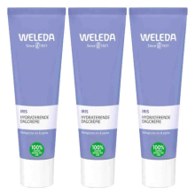 3X WELEDA Iris Hydraterende Dagcrème 30 ml