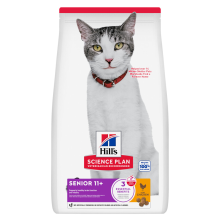 Hill's Science Plan Kattenvoer Droog Senior 11+ Kip 7 kg