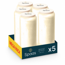 Bosch 5x SPAAS Noveenkaars 9 Dagen Wit