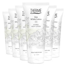 6X Therme Zen White Lotus Hydra+ Bodylotion 200 ml