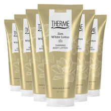 6X Therme Zen White Lotus Tanning Bodylotion 200 ml