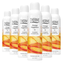 6X Therme Orange Happiness Foaming Shower Gel 200 ml
