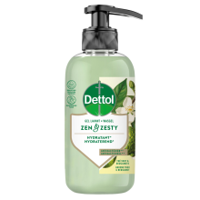 5X Dettol Premium Wash Gel Green Tea & Bergamot 300 ml