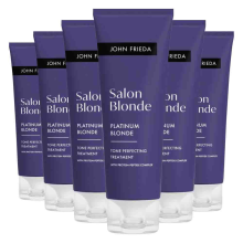 6X John Frieda Salon Blonde Tone Perfecting Treatment Platinum 120 ml