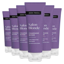6X John Frieda Salon Blonde Tone Perfecting Treatment Champagne 120 ml