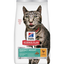 Hill's Science Plan Kattenvoer Droog Adult Perfect Weight Kip 7Kg