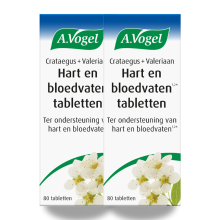 A Vogel 2x A.Vogel Crataegus Hart en Bloedvaten Tabletten 80 stuks