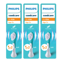 3X Philips Sonicare Opzetborstels Kids Mini HX6032/90 2 stuks