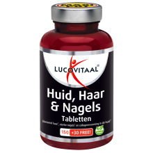 2+3 Gratis: Lucovitaal Huid Haar Nagels met Biotine 180 tabletten