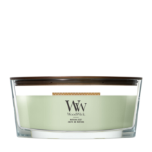 2X WoodWick Matcha Zest Ellipse Candle Groen