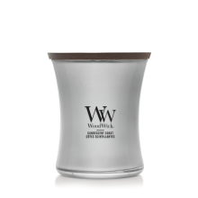 2E halve prijs: WoodWick Precious Metals Candescent Coast Medium Candle   Silver Zilver