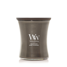 4X WoodWick Precious Metals Melanite Mist Medium Candle   Gunmetal Grijsmetaal