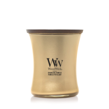 2E halve prijs: WoodWick Precious Metals Sparkling Pomelo Medium Candle   Champagne Champagne