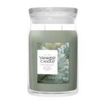 4X Yankee Candle Silver Sage & Pine Large Jar Groen