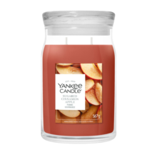2E halve prijs: Yankee Candle Sugared Cinnamon Apple Large Jar Bruin